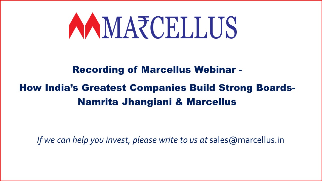 How India’s Greatest Companies Build Strong Boards- Namrita Jhangiani & Marcellus